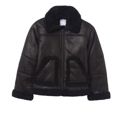 Mayoral on sale leather jacket