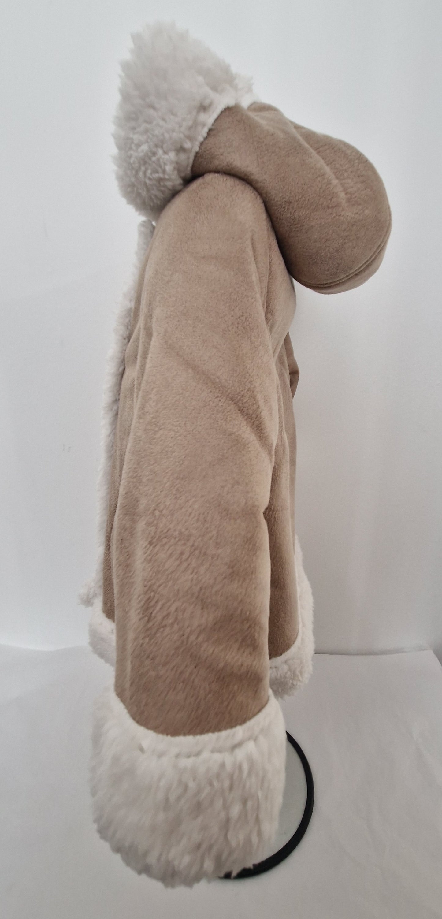 Mayoral Faux Sheepskin Coat Girls Age 12 Months