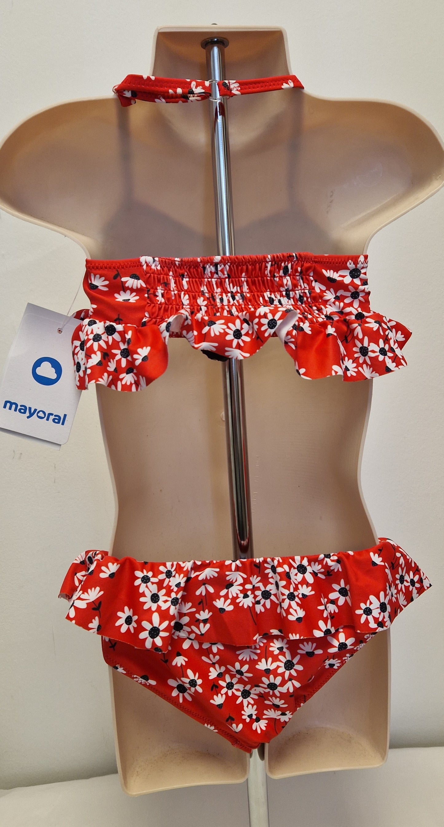 Mayoral Floral Bikini Set Girls Age 4