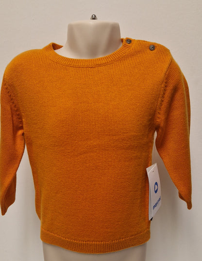 Mayoral Boys Age 12 months Orange Knitted Jumper