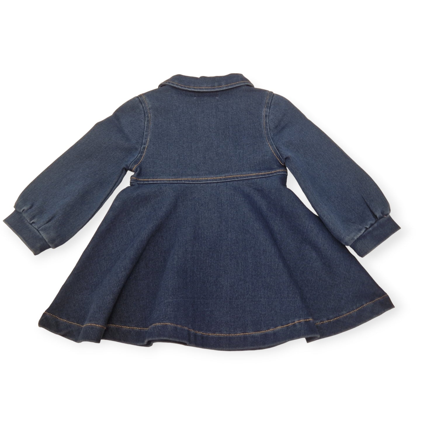 Mayoral Girls Stretch Denim Dress Age 12 Months