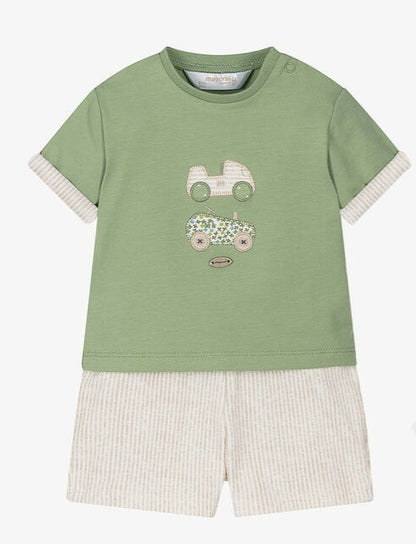 Mayoral Four-Piece Shorts & T-Shirt Set Boys Newborn (0-1 Month)