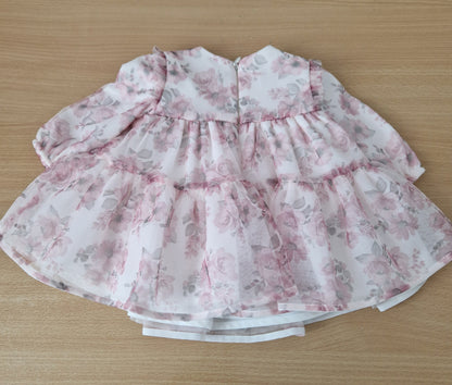 Mayoral Newborn 0-1 Month Girls Tulle Dress 2805 76