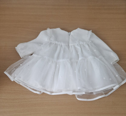 Mayoral Newborn 0-1 Month Girls Tulle Dress 2805 75