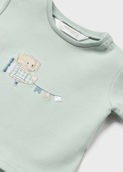 Mayoral Newborn Boys Shorts and T Shirt Set