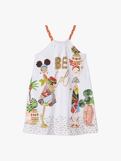 Mayoral Printed Dress  Girls Age 4