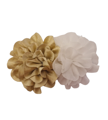 Abel & Lula Ruffled Cornflower Hair Slide