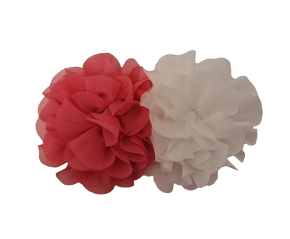 Abel & Lula Ruffled Cornflower Hair Slide