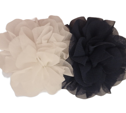 Abel & Lula Ruffled Cornflower Hair Slide