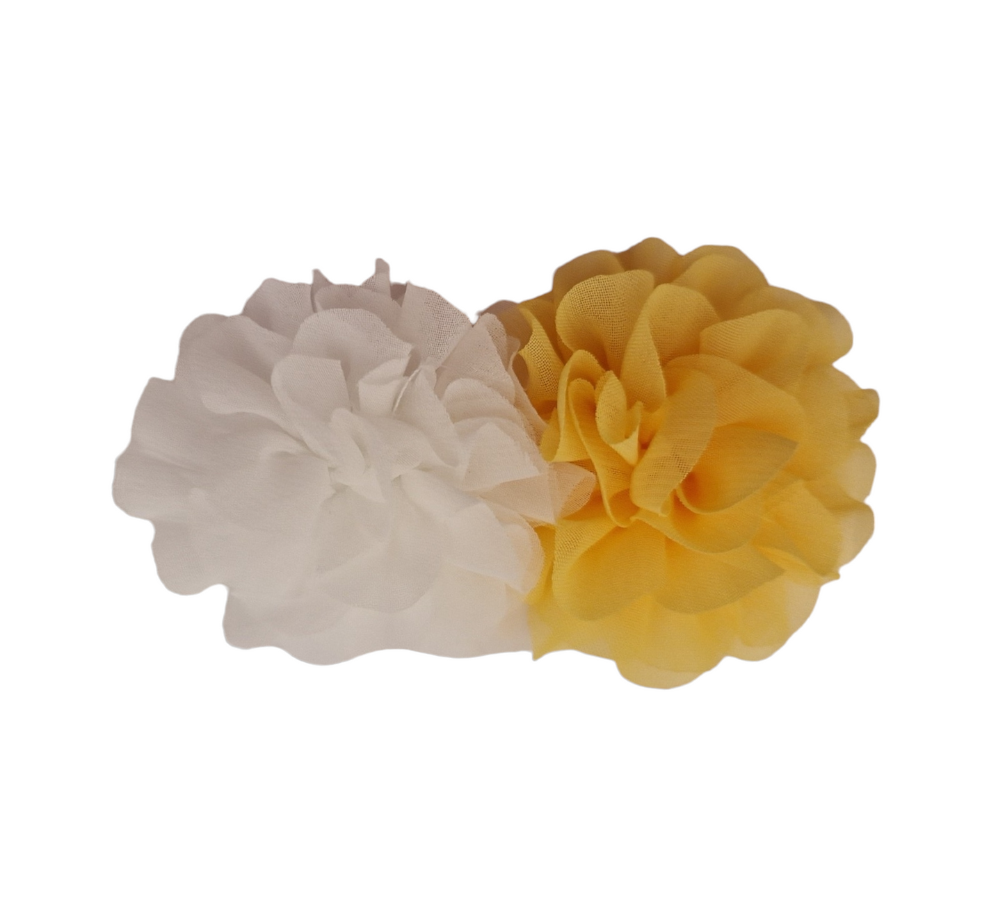 Abel & Lula Ruffled Cornflower Hair Slide