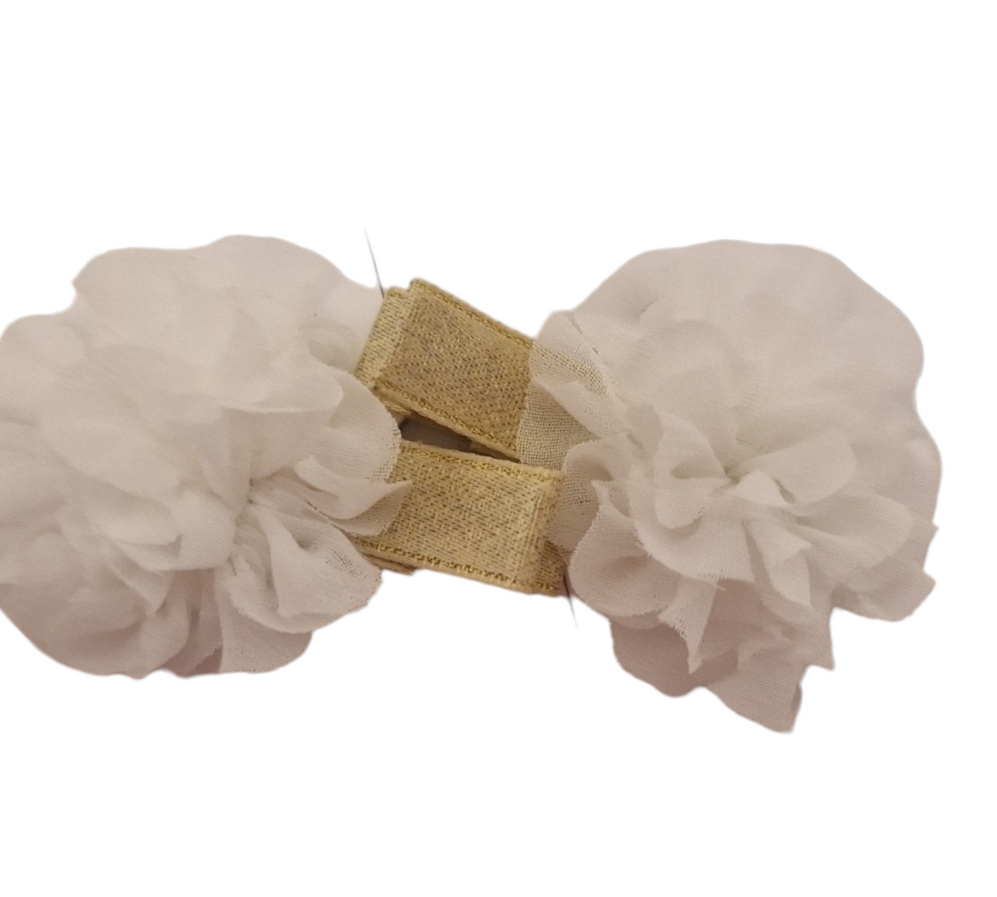 Abel & Lula Ruffled Floral Hair Slide Pair