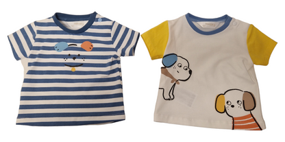 Mayoral Newborn Boys Four-Piece Shorts  & T-Shirt Set