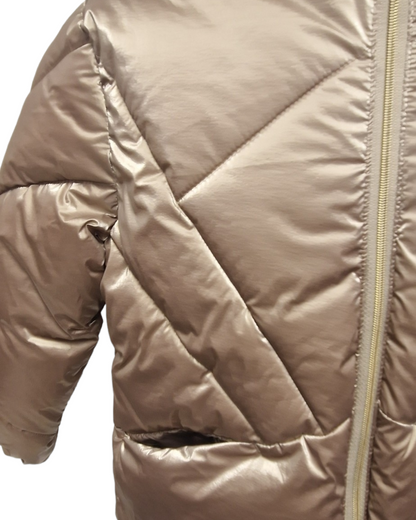 Mayoral Girls Age 4 Gold Puffer Jacket