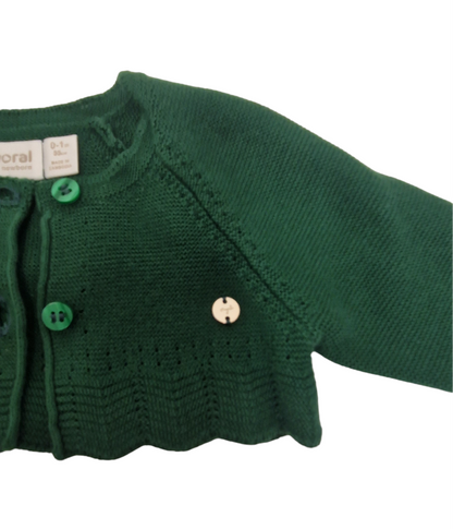 Mayoral Newborn Girls Knitted Bolero Style Cardigan