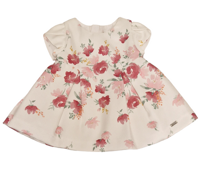 Mayoral Newborn (0-1 Month) Baby Girls Floral Print Pleated Dress