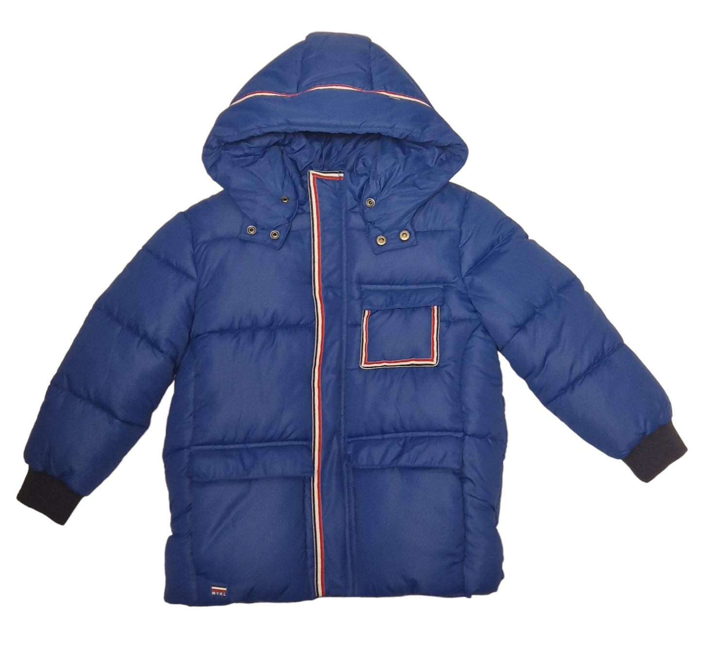 Mayoral Age 4 Boys Royal Blue Puffer Jacket