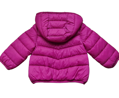 Mayoral Age 12 Months Fuchsia Pink Puffer Jacket