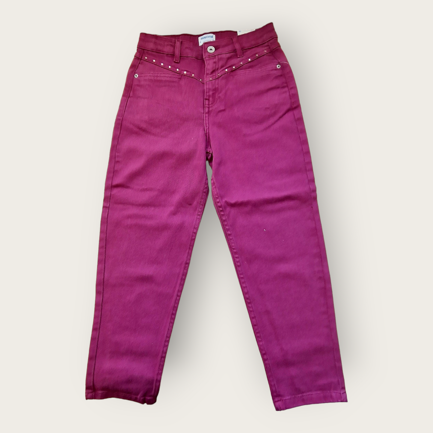 Girls hot sale burgundy jeans