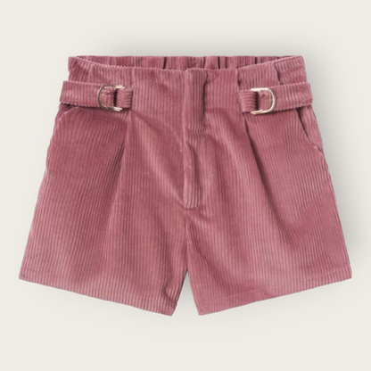 Mayoral Girls Age 8 Rose Pink Cotton,Corduroy Shorts