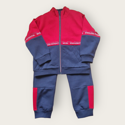 Mayoral Age 4 Boys Three-Piece Jogging Suit