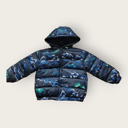 Mayoral Age 4 Boys Hooded Reversible Jacket