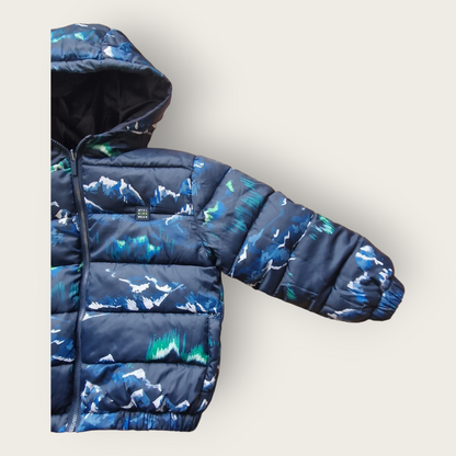 Mayoral Age 4 Boys Hooded Reversible Jacket