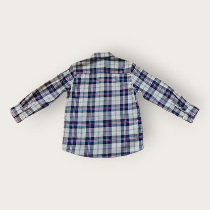 Mayoral Age 4 Boys Long sleeved Checked Shirt