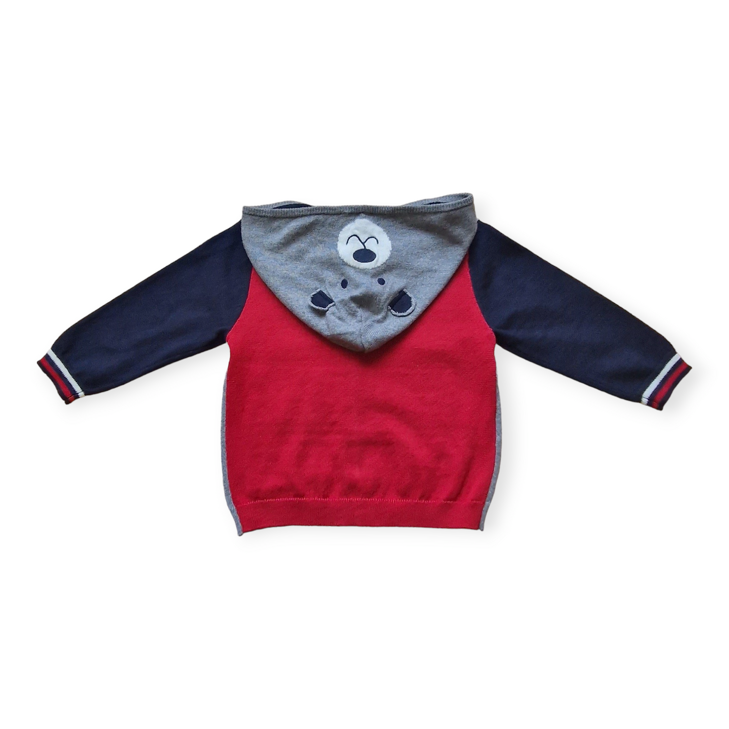 Mayoral Age 12 Months Boys Soft Knit Hooded Cardigan