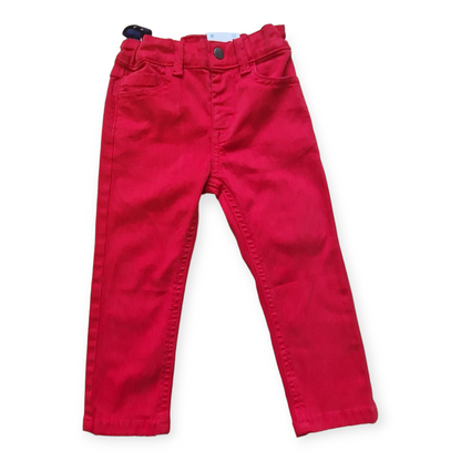 Mayoral Boys Age 12 Months Red Slim Fit Jeans