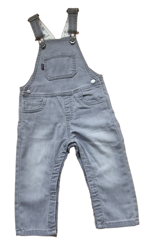 Mayoral Boys Age 12 Months Grey Dungarees