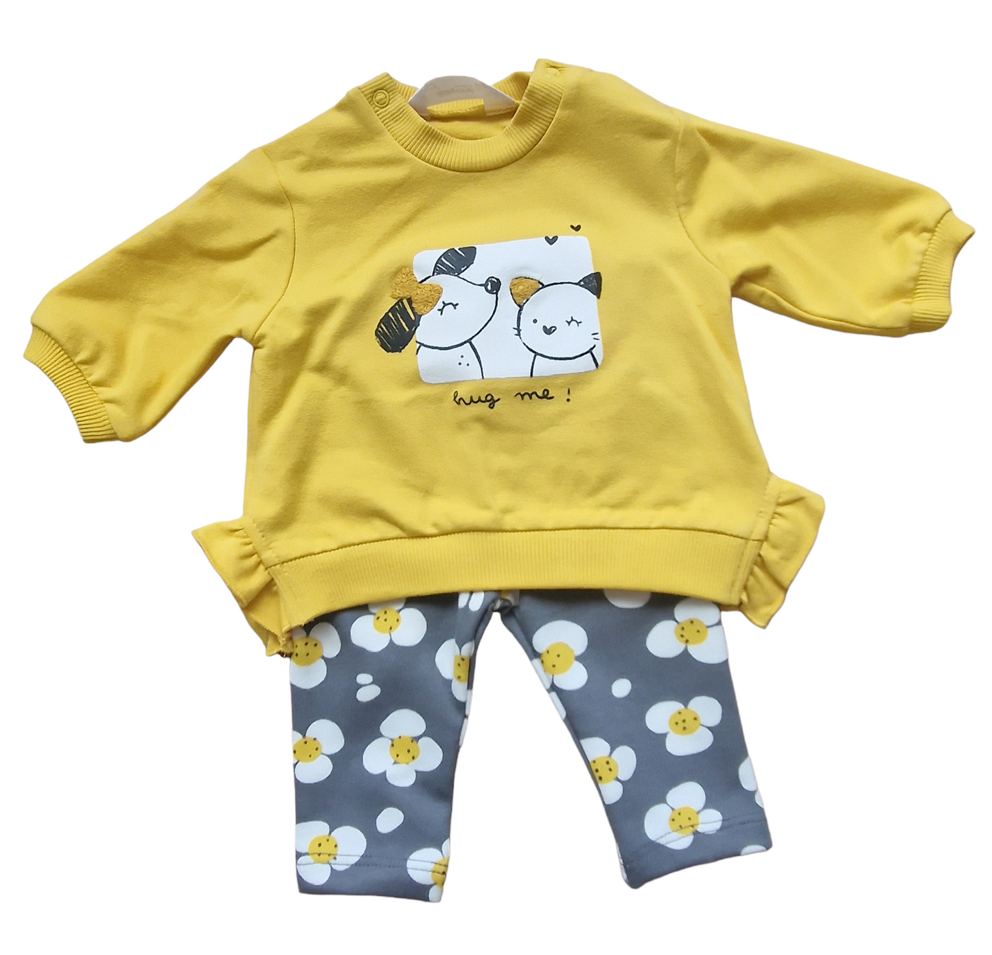 Mayoral Newborn Girls Four-Piece Cotton Legging Set