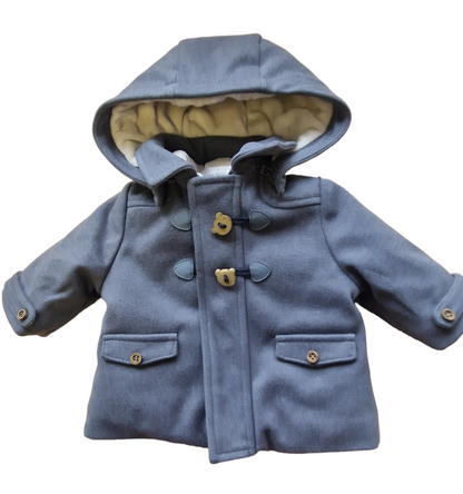 Mayoral Newborn Boys Soft Duffle Coat