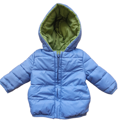 Mayoral Newborn Boys Padded Reversible Light-weight Coat