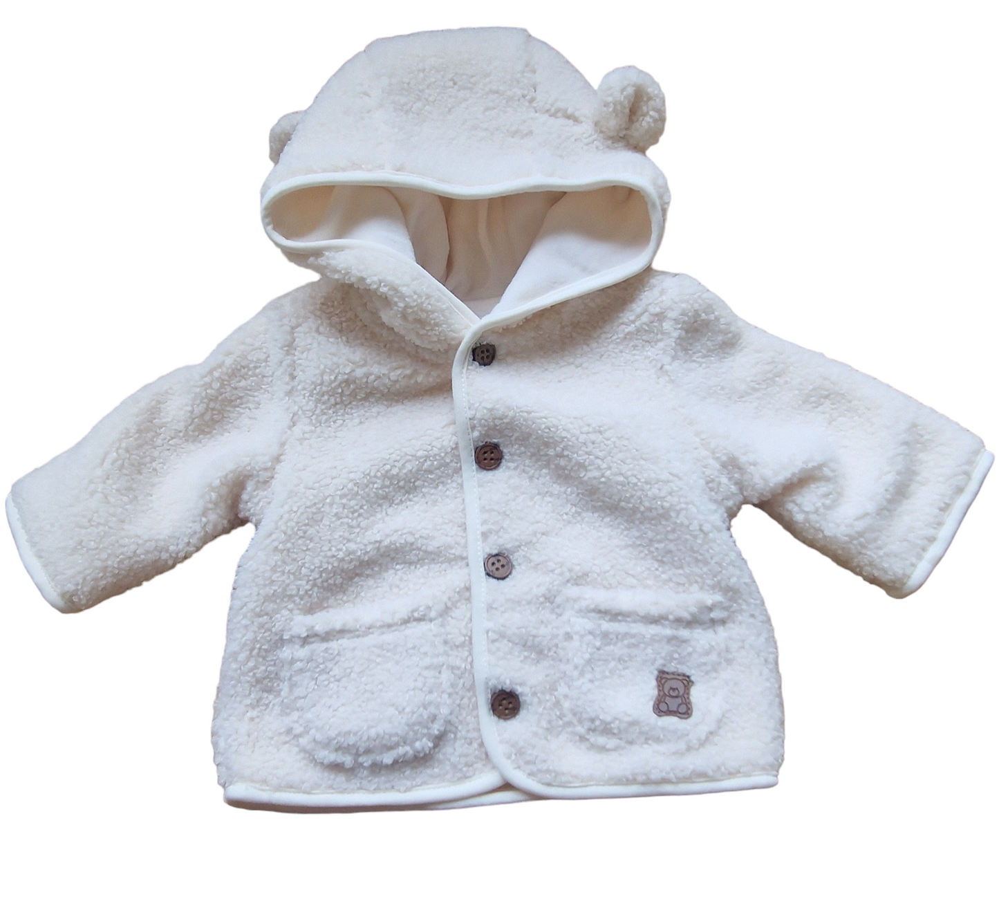 Mayoral Newborn Boys Terry Knit Coat