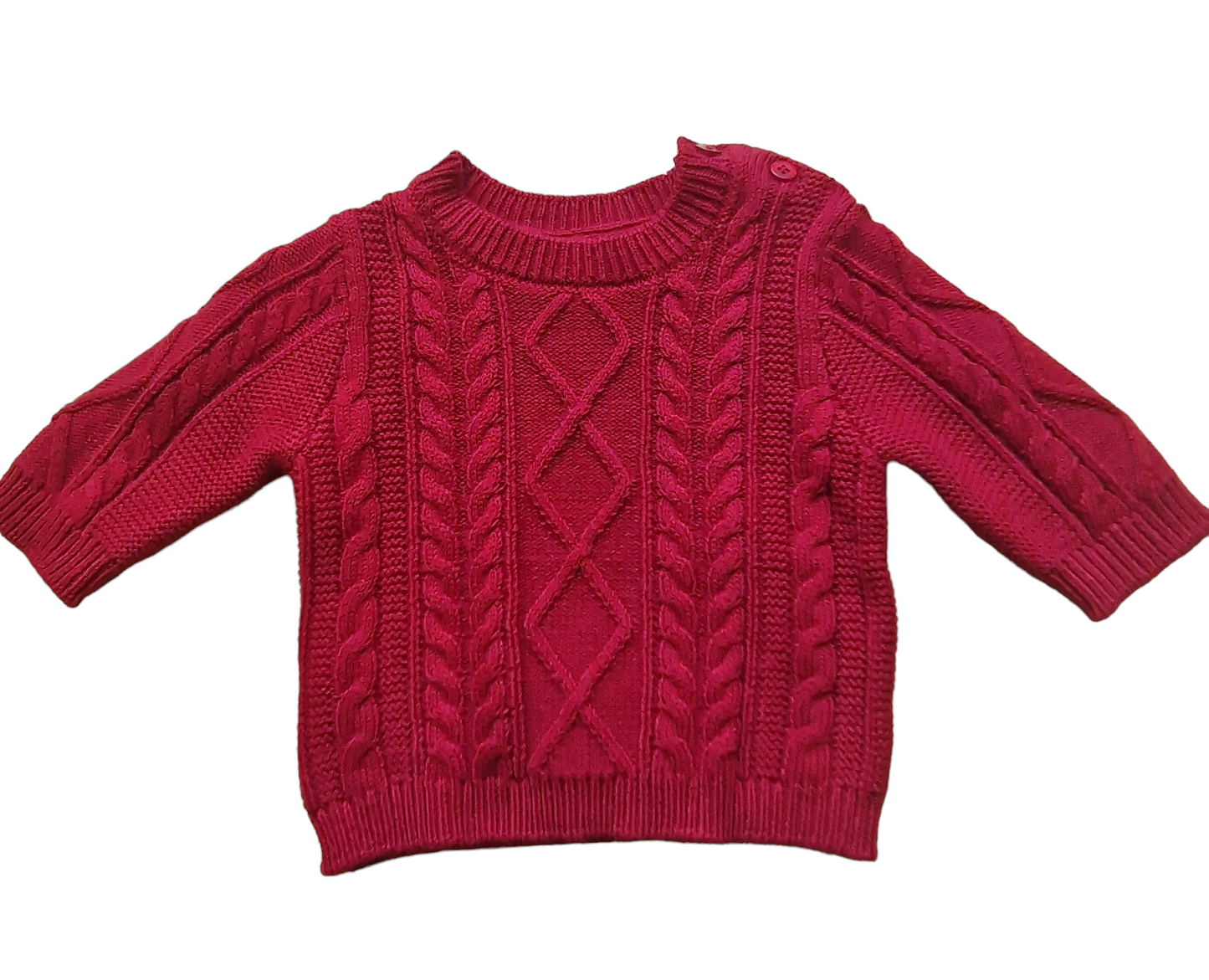 Mayoral Newborn Red Knitted Jumper