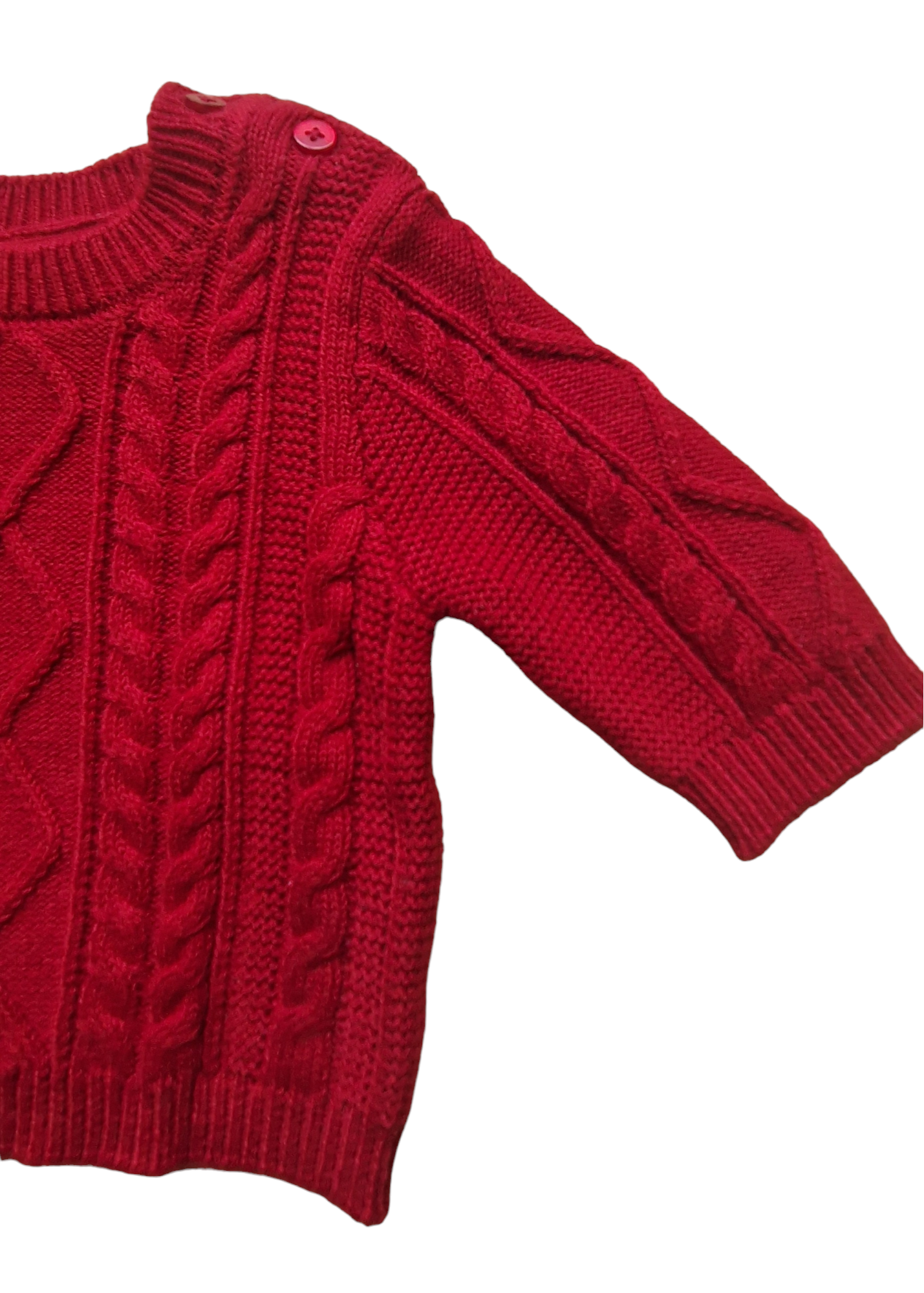 Mayoral Newborn Red Knitted Jumper