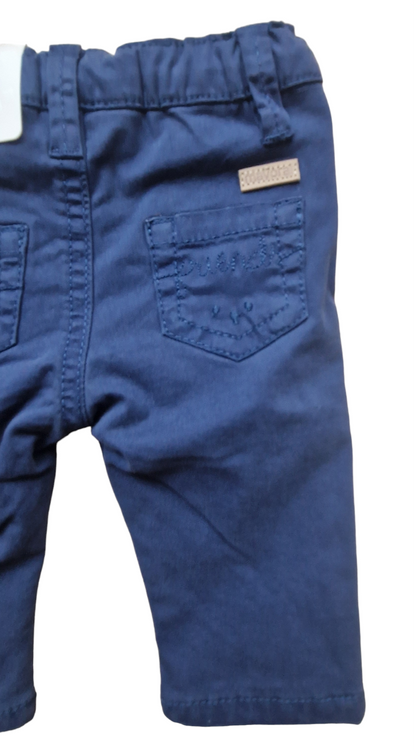 Newborn Boys Twill Trousers