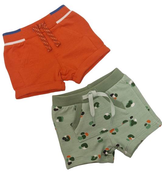 Mayoral Newborn Boys (0-1 Month) Animal Print Jersey Cotton Shorts