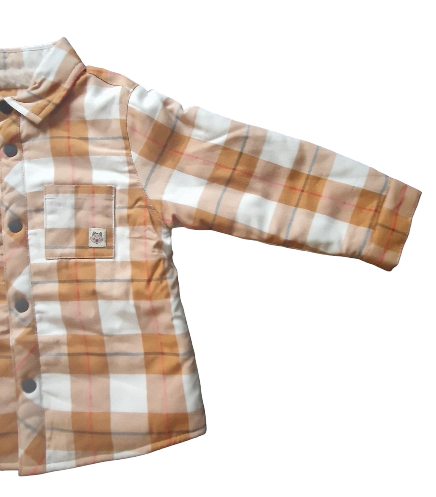 Mayoral Boys Age 12 Months Lined Long-Sleeved Check Shirt