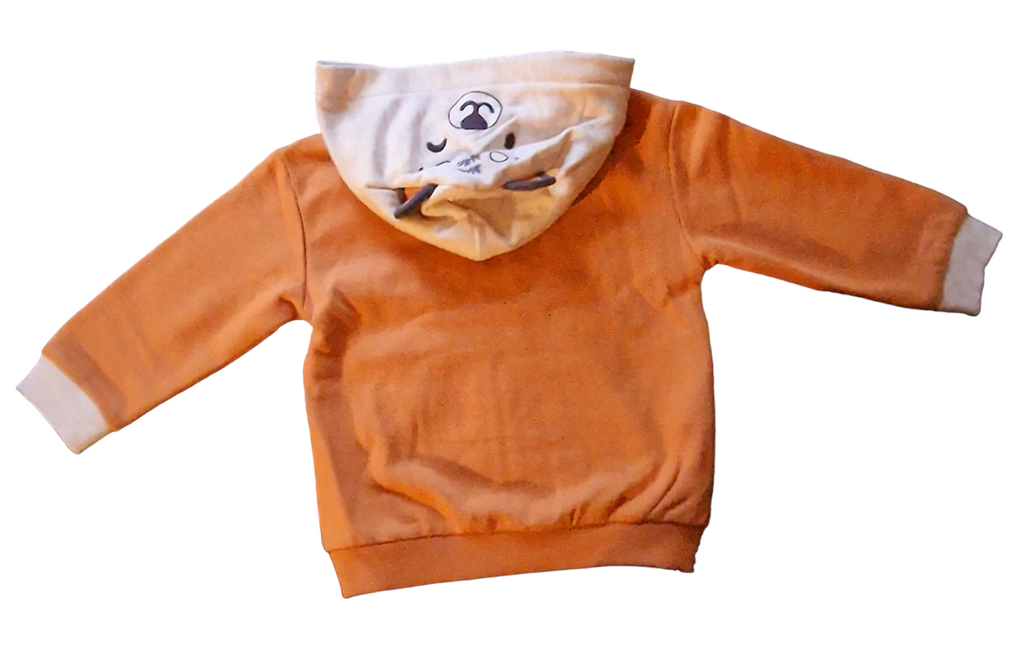 Mayoral 12 Month Boys Hooded Top With Animal Face Hood