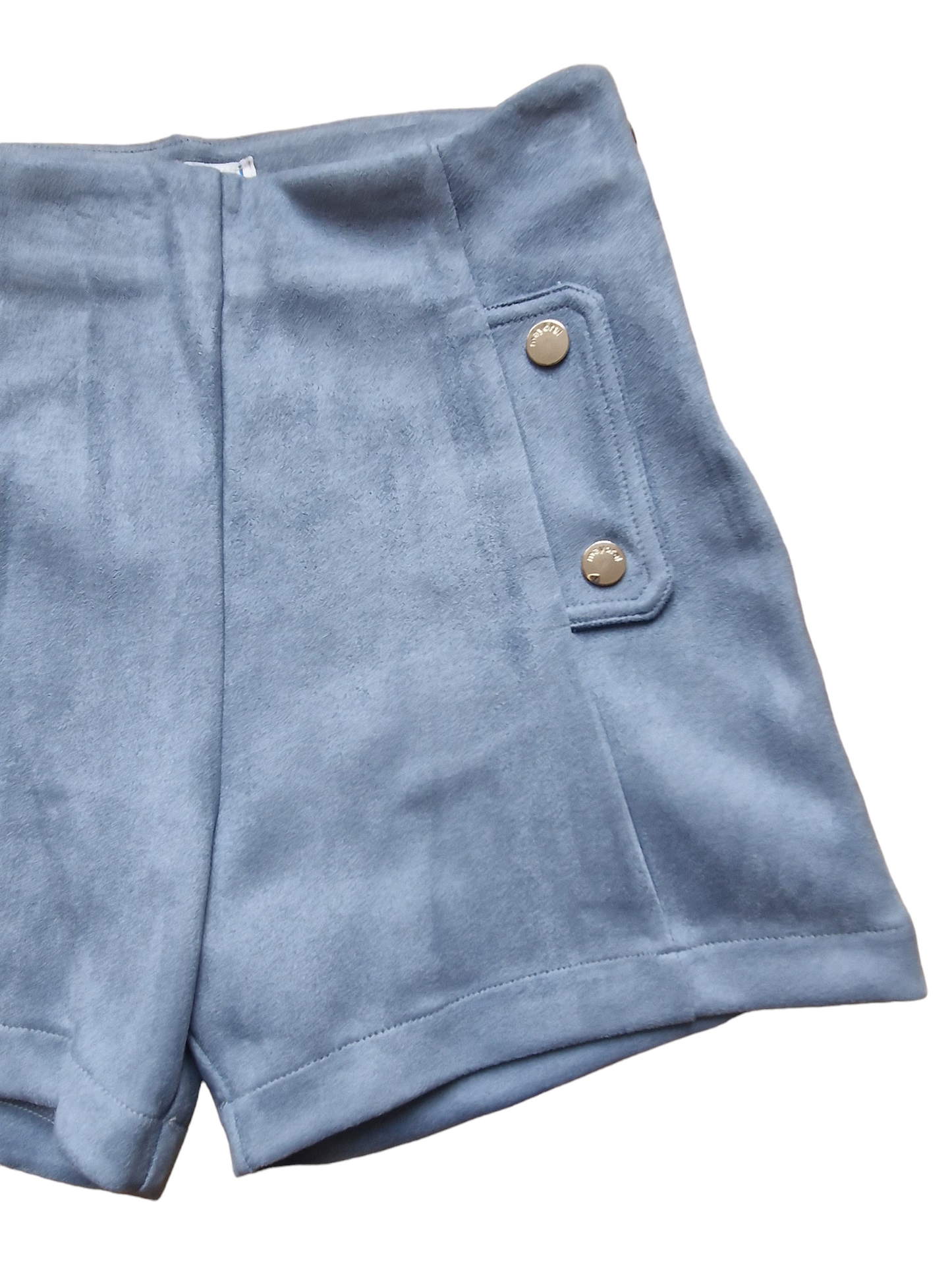 Mayoral Girls Age 8  Faux Suede Shorts