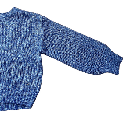 Mayoral Girls Age 8 Long-Sleeved Tonal Knit Jumper