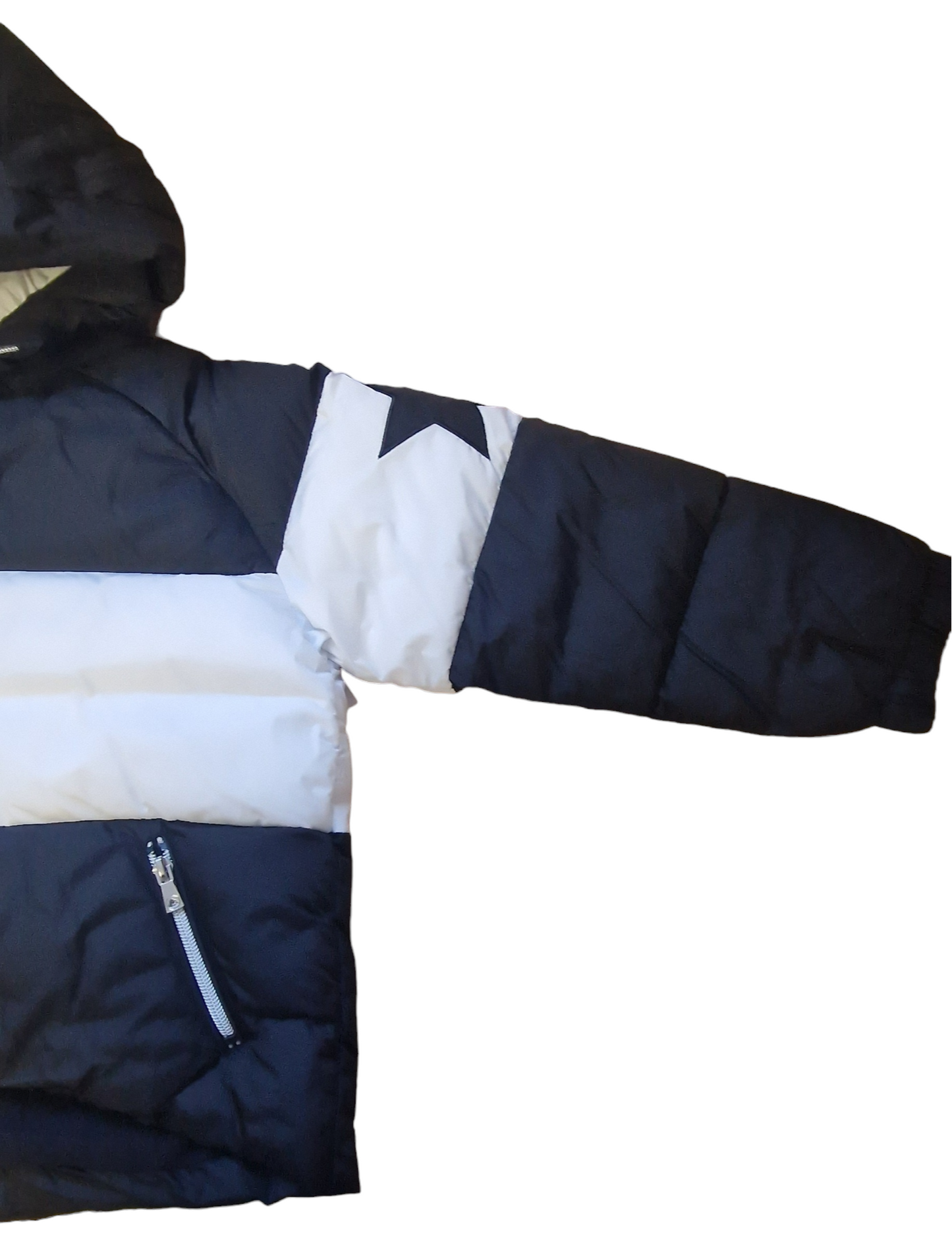 Mayoral Girls Age 8 Monochrome Padded Jacket