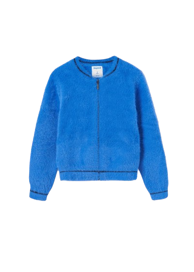 Mayoral Girls Age 8 Super Furry Cardigan