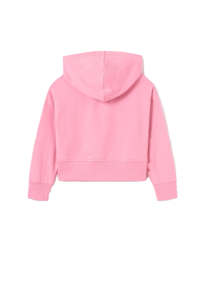 Mayoral Girls Age 8  Long-Sleeved 'Girl Power' Printed Hooded Top