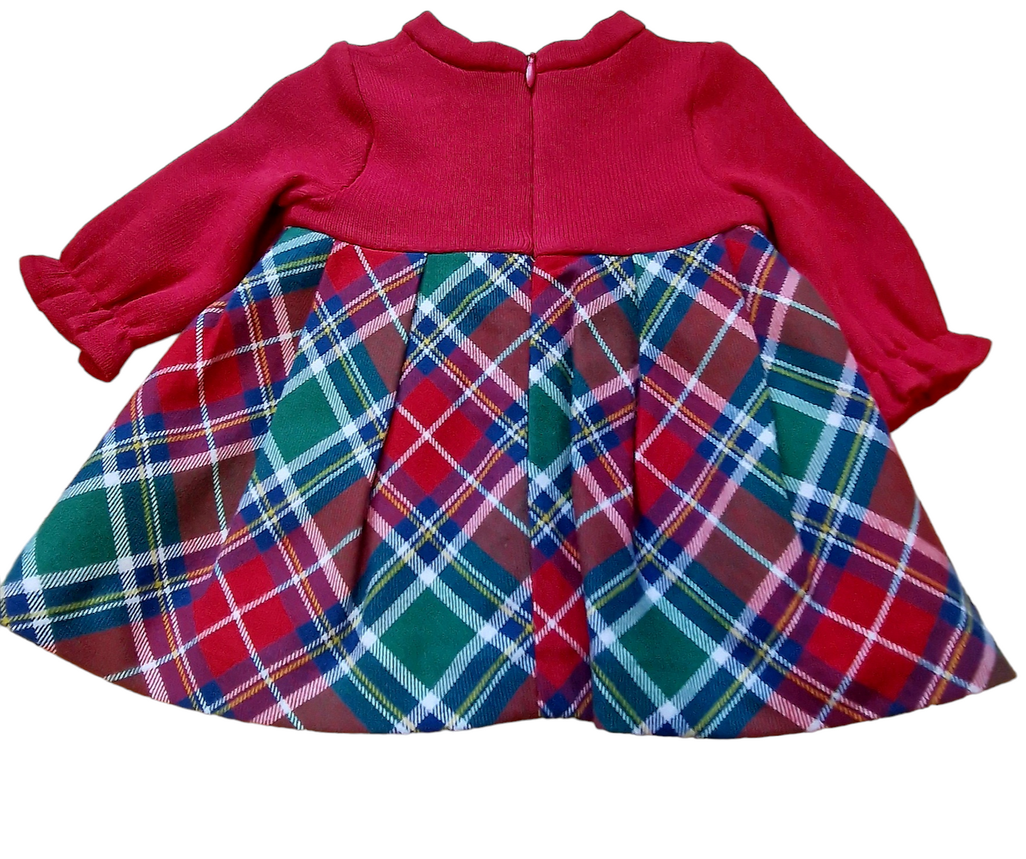 Mayoral Newborn Girls Tartan  Dress