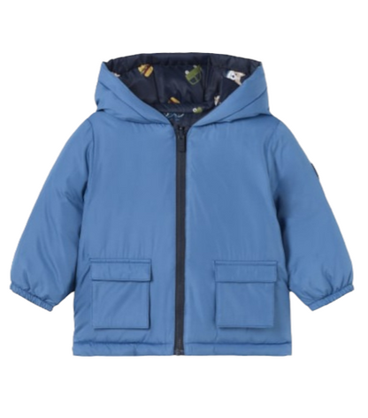 Mayoral 12 Month Boys Water-Resistant Reversible Printed Jacket