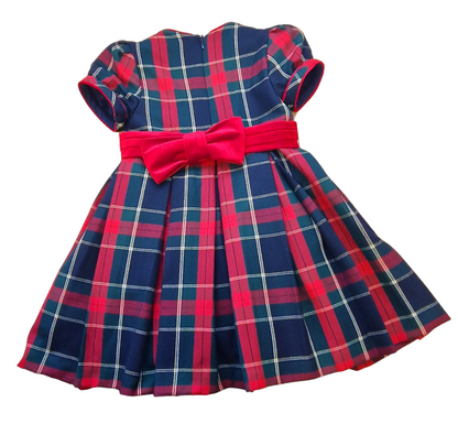 Abel & Lula Tartan Dress Age 4