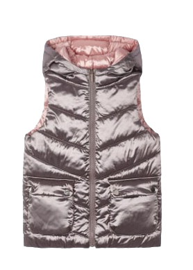 Mayoral Girls Age 4 Reversible Gilet