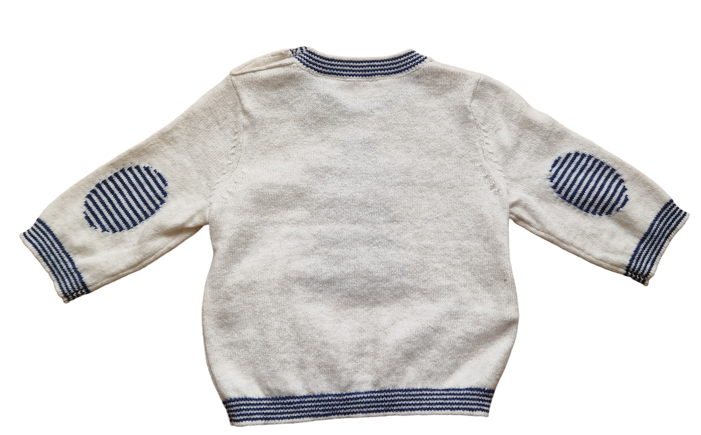 Mayoral Newborn Boys Knitted Jumper With Teddy Motif